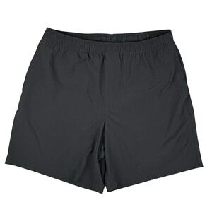 Chubbies Shorts Mens Medium Black Lined Drawstring  Elastic Waist 7” Athletic